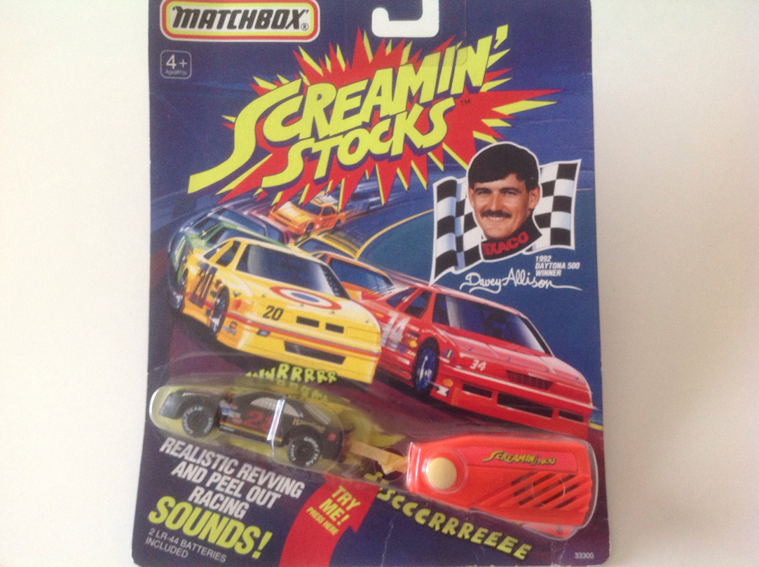 Amazon.com: VINTAGE MATCHBOX NASCAR SCREAMIN' STOCKS DAVEY ALLISON
